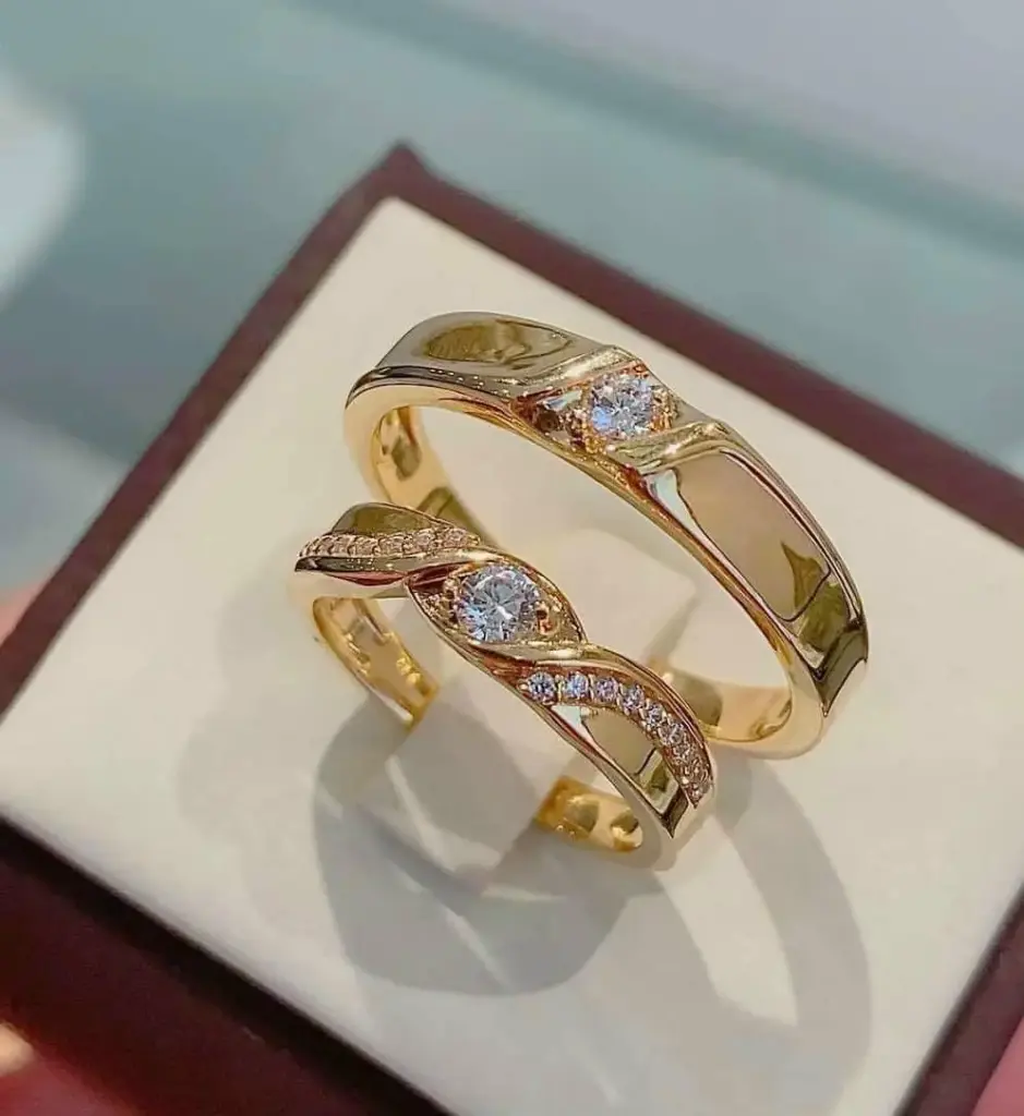 by Khang on Cưới | Couple ring design, Gold ring designs, Latest
