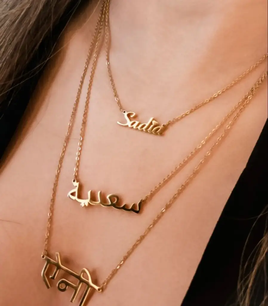 Personalised Custom Name Necklaces | Necklace, Custom necklace, Girly