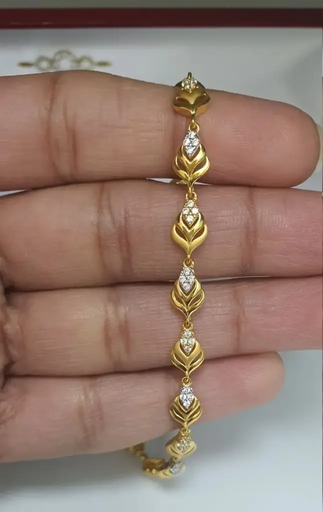Top 999+ gold bracelet designs images for ladies – Amazing Collection